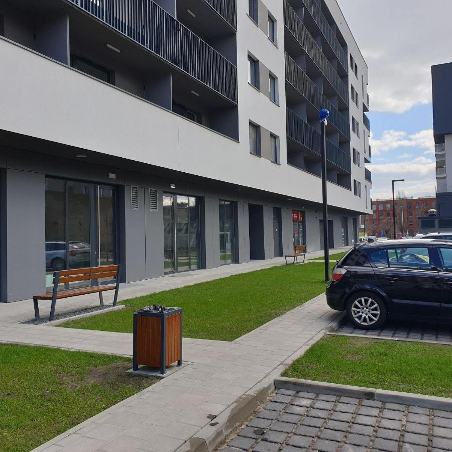 Q Apart Amber - Studio, Manufaktura, Klimatyzacja I Garaz Gratis, Netflix, Fv, Gwarancja Zadowolenia Łódź Kültér fotó